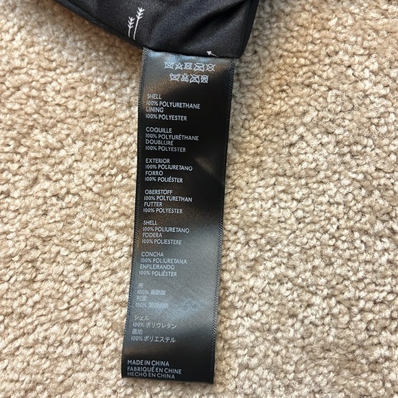 Free People Tan Faux Leather Wristlet Zipper Pouch - Picture 7 of 7